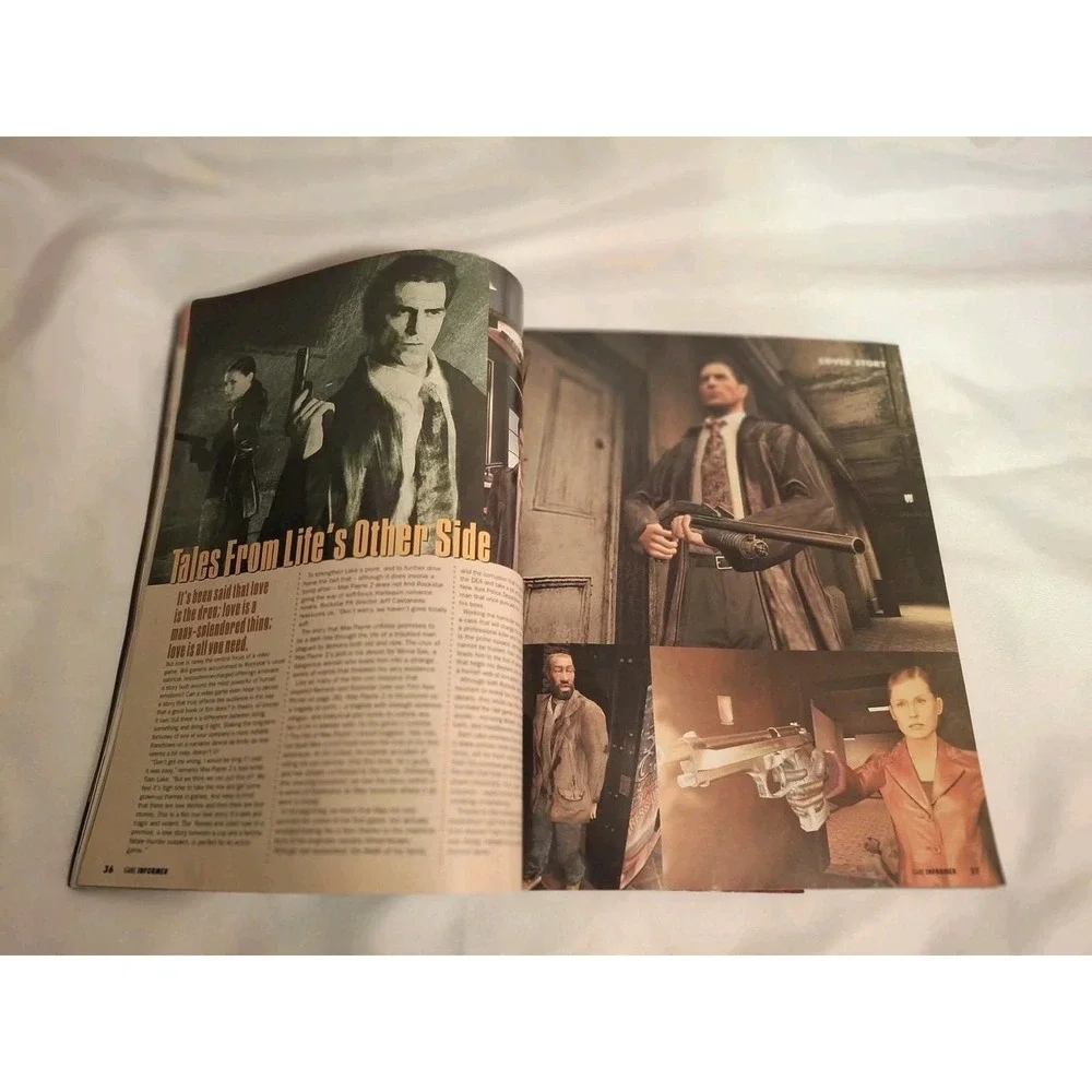 Game Informer Magazine Issue 125 Max Payne 2 Xenosaga 2 Prince of Persia
